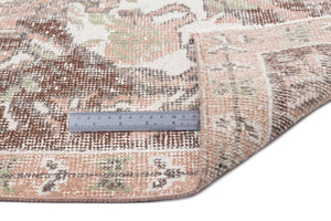 Naturel Over Dyed Vintage Rug 5'8'' x 9'1'' ft 172 x 277 cm