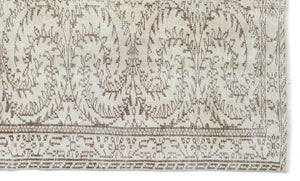 Retro Over Dyed Vintage Rug 4'11'' x 8'6'' ft 150 x 260 cm