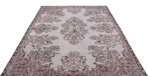 Naturel Over Dyed Vintage Rug 5'12'' x 9'7'' ft 182 x 292 cm