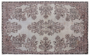 Naturel Over Dyed Vintage Rug 5'12'' x 9'7'' ft 182 x 292 cm