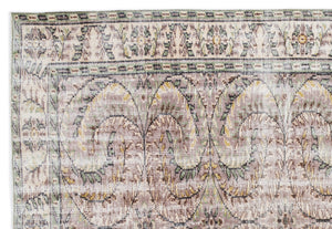 Retro Over Dyed Vintage Rug 6'1'' x 9'0'' ft 185 x 275 cm