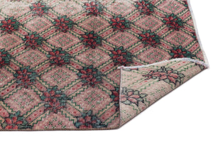 Naturel Over Dyed Vintage Rug 5'1'' x 8'9'' ft 154 x 266 cm