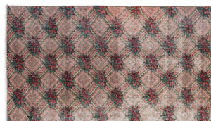 Naturel Over Dyed Vintage Rug 5'1'' x 8'9'' ft 154 x 266 cm