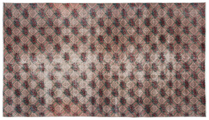 Naturel Over Dyed Vintage Rug 5'1'' x 8'9'' ft 154 x 266 cm