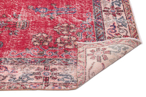 Naturel Over Dyed Vintage Rug 5'11'' x 9'4'' ft 180 x 285 cm