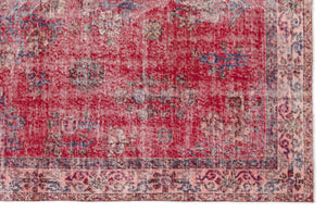 Naturel Over Dyed Vintage Rug 5'11'' x 9'4'' ft 180 x 285 cm