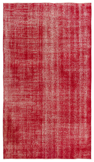 Naturel Over Dyed Vintage Rug 4'10'' x 8'5'' ft 147 x 257 cm