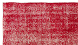 Naturel Over Dyed Vintage Rug 4'10'' x 8'5'' ft 147 x 257 cm