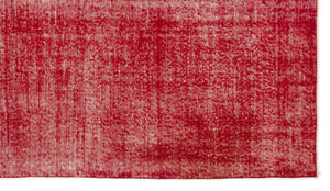 Naturel Over Dyed Vintage Rug 4'10'' x 8'5'' ft 147 x 257 cm