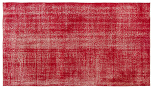 Naturel Over Dyed Vintage Rug 4'10'' x 8'5'' ft 147 x 257 cm