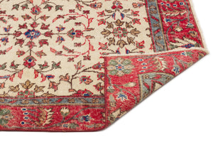 Naturel Over Dyed Vintage Rug 4'10'' x 8'8'' ft 147 x 265 cm