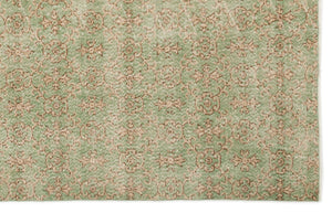 Naturel Over Dyed Vintage Rug 5'6'' x 8'8'' ft 168 x 264 cm