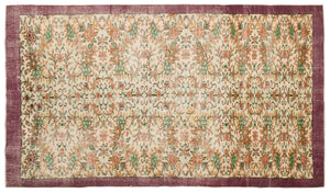 Naturel Over Dyed Vintage Rug 5'11'' x 9'7'' ft 180 x 292 cm