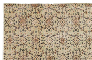Naturel Over Dyed Vintage Rug 5'10'' x 8'12'' ft 177 x 274 cm