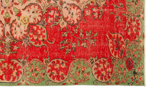 Naturel Over Dyed Vintage Rug 6'1'' x 10'4'' ft 185 x 316 cm