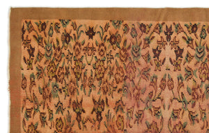 Naturel Over Dyed Vintage Rug 5'6'' x 8'3'' ft 168 x 252 cm