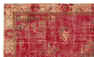 Naturel Over Dyed Vintage Rug 5'3'' x 8'9'' ft 159 x 266 cm