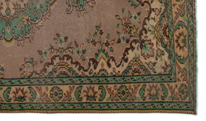 Naturel Over Dyed Vintage Rug 5'1'' x 8'6'' ft 156 x 260 cm