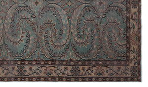 Retro Over Dyed Vintage Rug 5'1'' x 8'10'' ft 154 x 270 cm