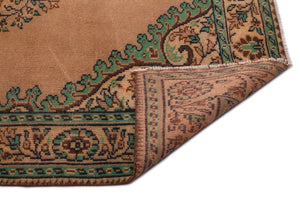 Naturel Over Dyed Vintage Rug 5'9'' x 9'5'' ft 176 x 288 cm