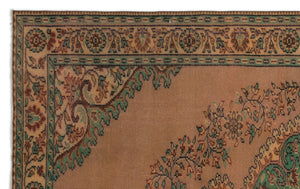 Naturel Over Dyed Vintage Rug 5'9'' x 9'5'' ft 176 x 288 cm