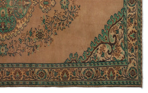 Naturel Over Dyed Vintage Rug 5'9'' x 9'5'' ft 176 x 288 cm