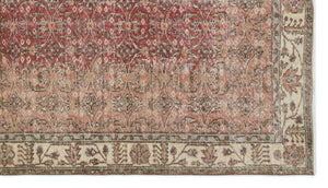 Naturel Over Dyed Vintage Rug 5'1'' x 9'1'' ft 155 x 276 cm
