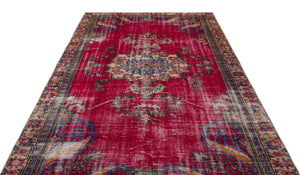 Naturel Over Dyed Vintage Rug 6'2'' x 9'5'' ft 188 x 288 cm
