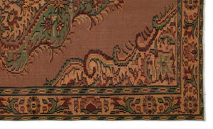 Naturel Over Dyed Vintage Rug 5'1'' x 8'6'' ft 154 x 260 cm