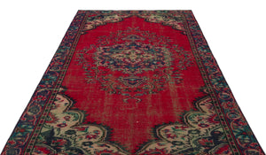 Naturel Over Dyed Vintage Rug 5'6'' x 8'2'' ft 168 x 250 cm