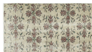 Naturel Over Dyed Vintage Rug 4'10'' x 8'8'' ft 147 x 263 cm