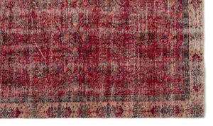 Naturel Over Dyed Vintage Rug 5'4'' x 9'4'' ft 163 x 284 cm