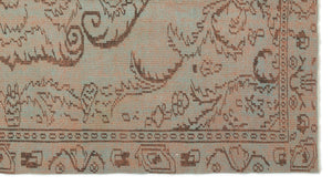 Naturel Over Dyed Vintage Rug 5'2'' x 8'11'' ft 157 x 271 cm