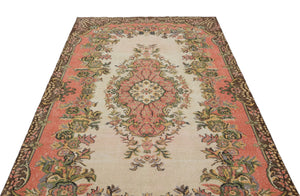 Naturel Over Dyed Vintage Rug 5'5'' x 9'10'' ft 165 x 300 cm