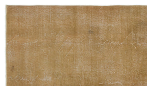 Retro Over Dyed Vintage Rug 5'4'' x 9'2'' ft 162 x 280 cm