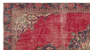 Naturel Over Dyed Vintage Rug 5'6'' x 9'12'' ft 167 x 304 cm