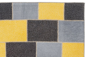 Mixed Over Dyed Patchwork Unique Rug 5'3'' x 7'7'' ft 160 x 230 cm