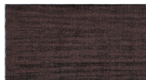 Gray Over Dyed Vintage Rug 5'0'' x 9'3'' ft 153 x 283 cm