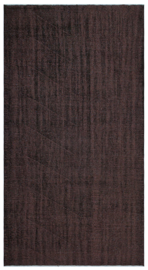 Gray Over Dyed Vintage Rug 5'0'' x 9'3'' ft 153 x 283 cm