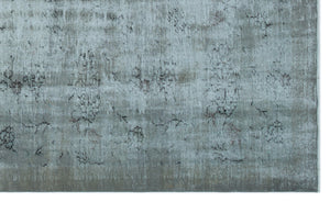 Blue Over Dyed Vintage Rug 6'0'' x 9'10'' ft 183 x 299 cm