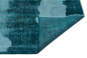 Retro Over Dyed Vintage Rug 6'0'' x 8'10'' ft 183 x 269 cm