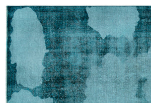 Retro Over Dyed Vintage Rug 6'0'' x 8'10'' ft 183 x 269 cm
