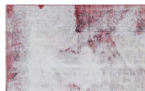 Retro Over Dyed Vintage Rug 5'5'' x 8'4'' ft 164 x 255 cm