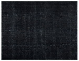 Gray Over Dyed Vintage XLarge Rug 9'7'' x 12'6'' ft 292 x 381 cm