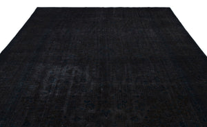 Gray Over Dyed Vintage XLarge Rug 9'1'' x 13'3'' ft 277 x 405 cm