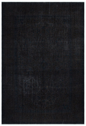 Gray Over Dyed Vintage XLarge Rug 9'1'' x 13'3'' ft 277 x 405 cm