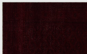 Red Over Dyed Vintage XLarge Rug 7'10'' x 12'8'' ft 240 x 385 cm