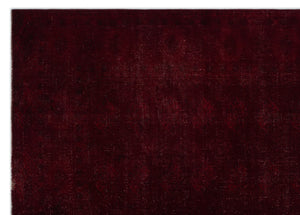 Red Over Dyed Vintage XLarge Rug 8'10'' x 12'4'' ft 270 x 375 cm
