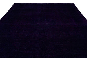 Purple Over Dyed Vintage XLarge Rug 9'9'' x 13'7'' ft 297 x 415 cm