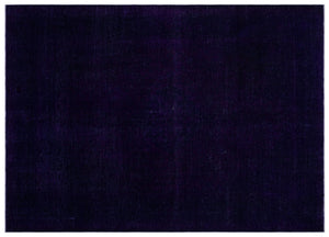 Purple Over Dyed Vintage XLarge Rug 9'9'' x 13'7'' ft 297 x 415 cm